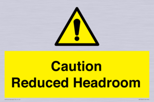 Caution Reduced Headroom
